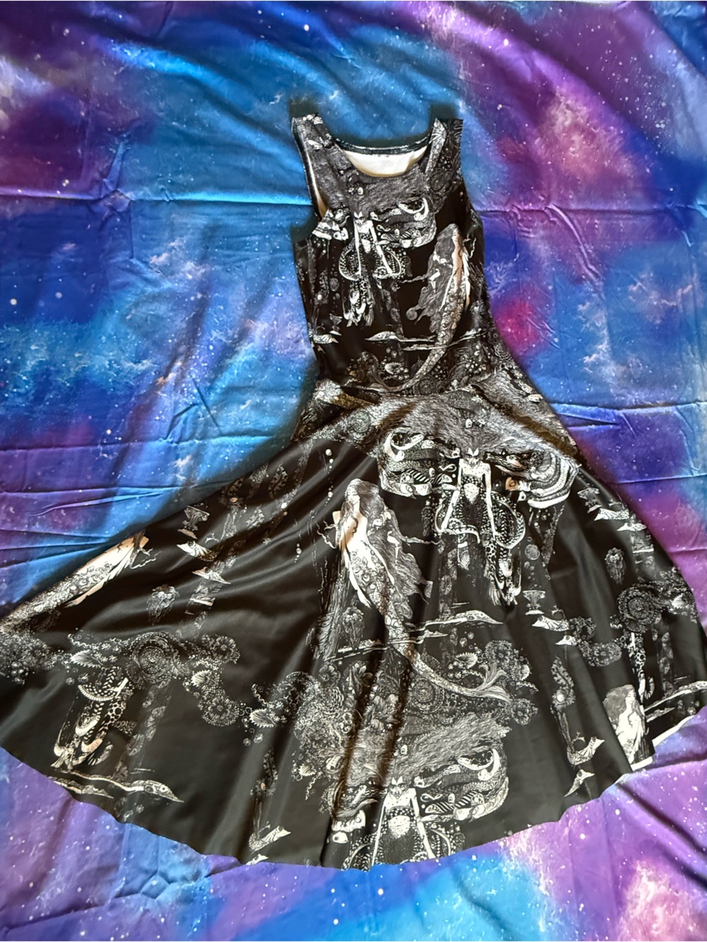 Blackmilk Clarke’s Little Mermaid Princess Midi Dress S